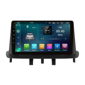 Штатна магнітола Cyclone C9 CPL GSM. 2+32GB. CARPLAY. 4G Renault Fluence 2009-2017 з великим екраном