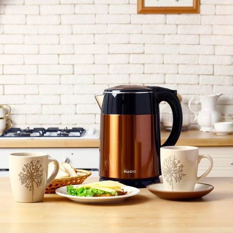 Хороший електричний чайник MAGIO MG-490 / Тихий електричний чайник / TM-274 Чайник електро | Зображення 8