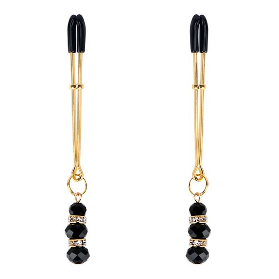 Затискачі для сосків "Elegance", метал — колір золотий sexstyle