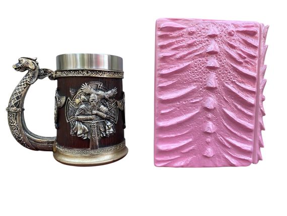 Подарунковий набір Кухоль 3D Берсерк-Віникінг і Блокнот 3D «Дракон Єдинорога» | Зображення 1