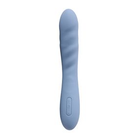Смарт-вібратор з пульсацією Svakom Ava Neo Cornflower Blue, 15 режимів роботи, водонепроникний