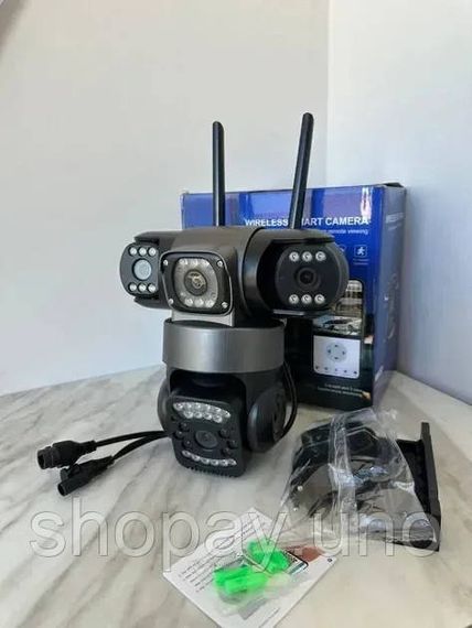 Уличная поворотная камера 4G Smart Camera SO-14 • Камера видеонаблюдения с SIM-картой для дома, дачи и бизнеса | Зображення 1