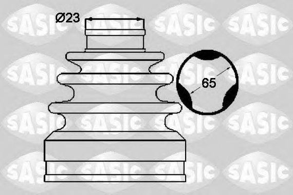 Пильовик ALFA ROMEO, FIAT, RENAULT, TOYOTA (вир-во SASIC) SASIC 1904037 на RENAULT MEGANE CC (EZ0/1_)