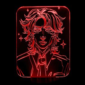 Акриловий світильник-нічник Майкл Афтон червоний tty-n001740