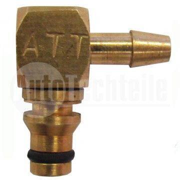 Коннектор шланга обратки L тип Mercedes Benz OM611/612/OM646, AutoTechteile, 100 0734, 100 0735