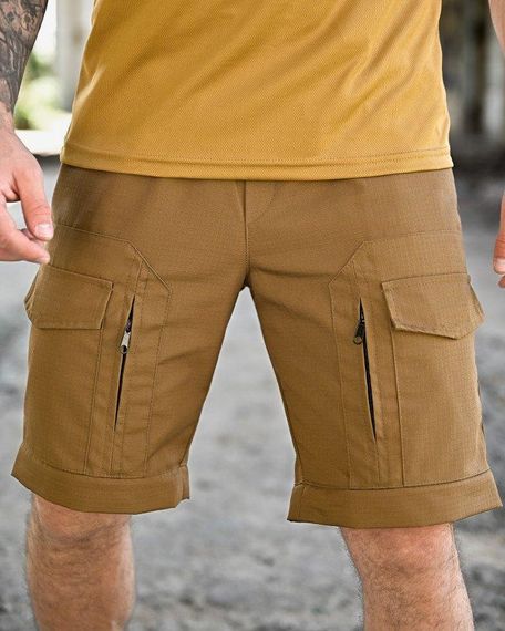 Тактичні штани шорти джоггери MINISTERIUM койот ПП7806 | Зображення 8