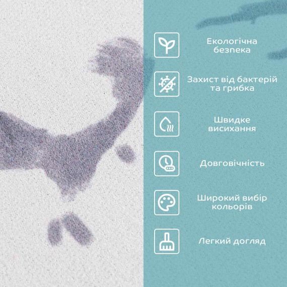Вологопоглинаючий килимок 500х800х3мм SW-00001890 | Зображення 3