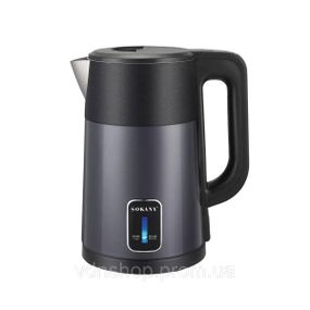 Електрочайник з автоматичним вимкненням 2,5 л Sokany побутовий 1500 Вт SK-09017G
