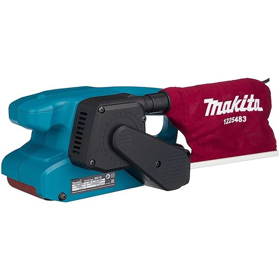 Шліфмашина стрічкова Makita 9910 (650 Вт, 76 x 457 мм, 270 м/хв) | Зображення 1