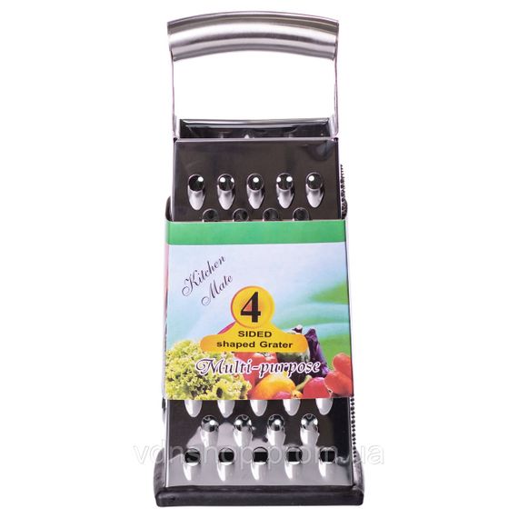 Универсальная терка для овощей и фруктов 11×8.5×26 (см) из нержавейки HP-8-13 | Зображення 5