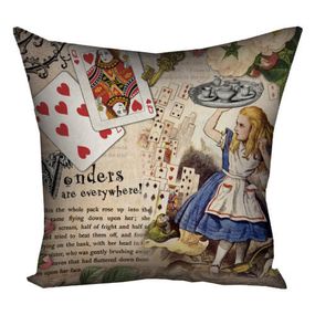 Подушка габардинова з принтом Wonders are everywhere 50x50 (5P_WON019)