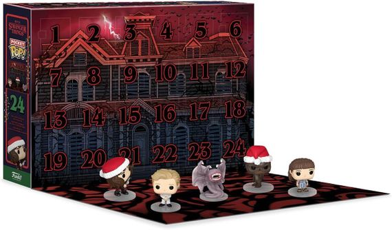 Адвент календар Дивні дива Funko Pop Advent Calendar Stranger Things Подарунковий набір фігурок Фанко Поп 2024 | Зображення 1