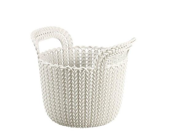 Корзина для хранения Curver (Курвер) Knit 3 л (03671) Кремовый