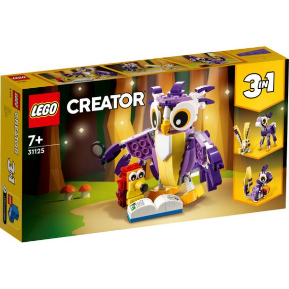 Конструктор игровой Фантастические лесные существа 31125 175 деталей