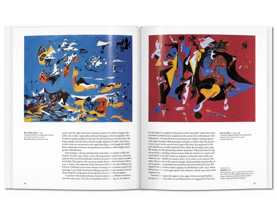 Великие художники книга о живописи Джексона Поллока Pollock. Leonhard Emmerling, Taschen Книги для художников | Зображення 1