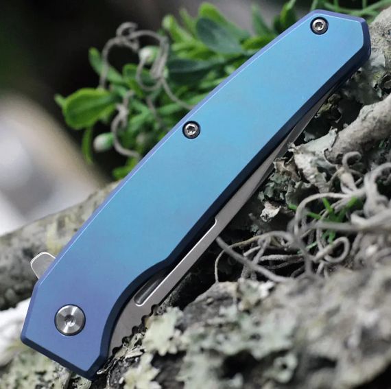 Ніж Ontario Knife Ti22 Ultrablue | Зображення 5