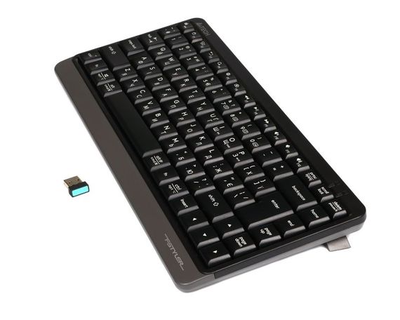 Клавіатура бездротова A4Tech Fstyler FBK11 (Grey),  USB, колір сірий | Зображення 4