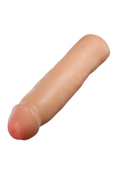 Силіконовий подовжувач пеніса Blush Performance Plus бежевий Sex Aura | Зображення 3