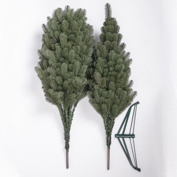 Лита штучна ялинка 1.3 м зелена, новорічна ялинка Карпатська V18 ялинка штучна реалістична Преміум KOS-KARPGR13 | Зображення 7