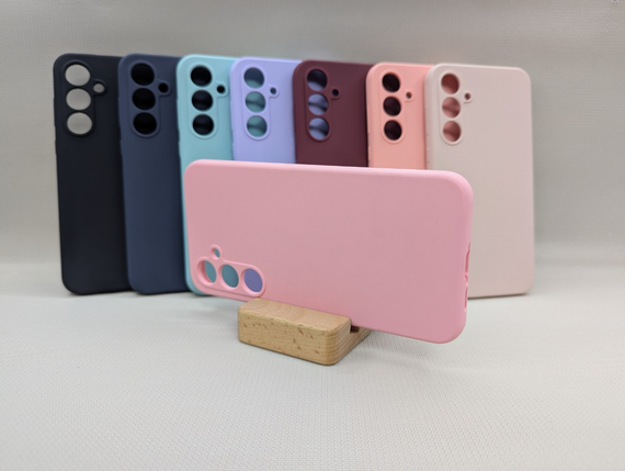 Samsung Galaxy A55 | Протиударний чохол | Soft Touch | Рожевий | Зображення 1