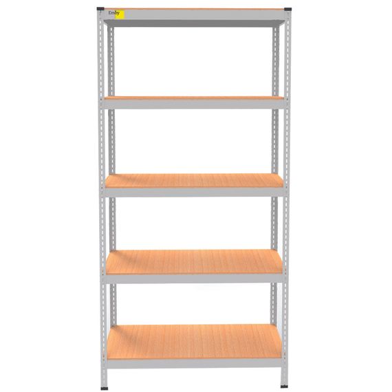Металевий стелаж MRL-2100 ( 900x300) білий | Зображення 1