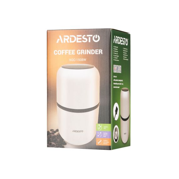 Кавомолка Ardesto KGС-1508W 150 Вт біла | Зображення 6