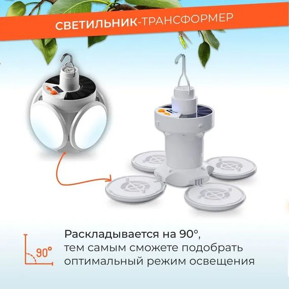 Фонарик ручной для отдыха на природе BL-2029, Фонарь кемпинговый светодиодный, Освещение для кемпинга RI-22 | Зображення 9