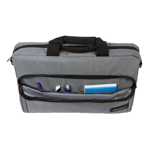 Сумка для ноутбука Grand-X 15.6'' SB-129 Grey Ripstop Nylon (SB-129G) | Зображення 4