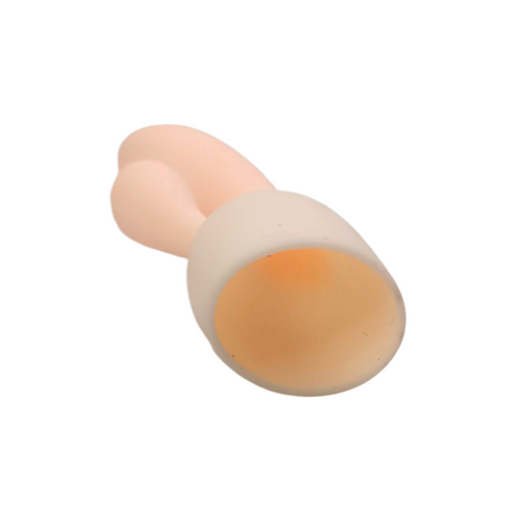 Насадка на вібромасажер "G-nose", пудровий sexstyle | Зображення 1