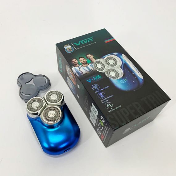 Електробритва для бороди VGR V-346, Універсальний акумуляторний тример для бороди IJ-81 | Зображення 8