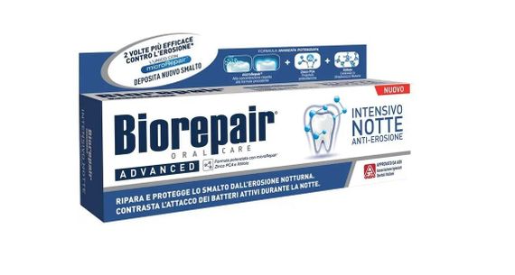 Зубна паста Biorepair "Інтенсивне нічне відновлення", 75 ml