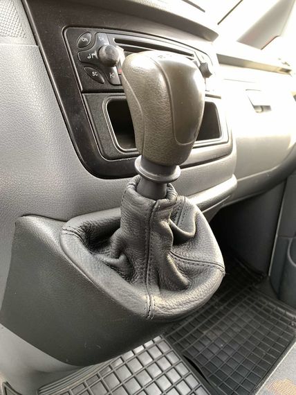 Кожаный чехол на КПП Механика для Mercedes Vito W639 2004-2015 гг | Зображення 1