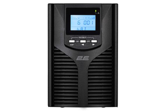 Джерело безперебійного живлення 2E  OD2000, 2000VA/1800W, LCD, USB, 3xSchuko (2E-OD2000) | Зображення 1