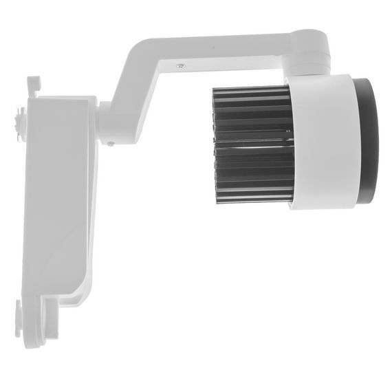 Светильник трековый поворотный LED KW-216/12W NW WH/BK | Зображення 2