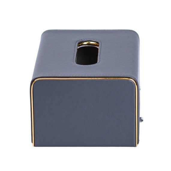 Серветка на стіл з еко-шкіри 21 х 13.5 х 9.5 см Сірий HP9801G | Зображення 3