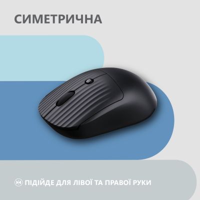 Мышка 2E MF218 Silent Wireless/Bluetooth Black (2E-MF218WBK) | Зображення 2