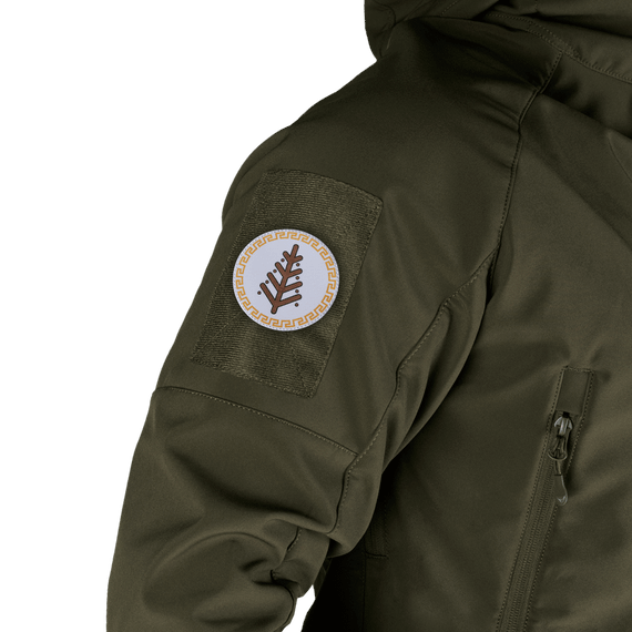 Шеврон/Липучка «Древо життя» ПВХ Білий | Зображення 2