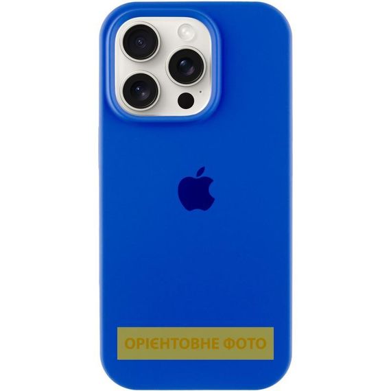 Чохол Silicone Case Full Protective (AA) для Apple iPhone 17 Pro Max (6.9") Синій / Capri Blue