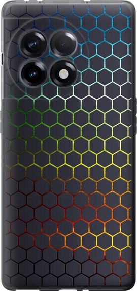 Чехол на OnePlus 11R Переливающиеся соты "498u-2939-17620"