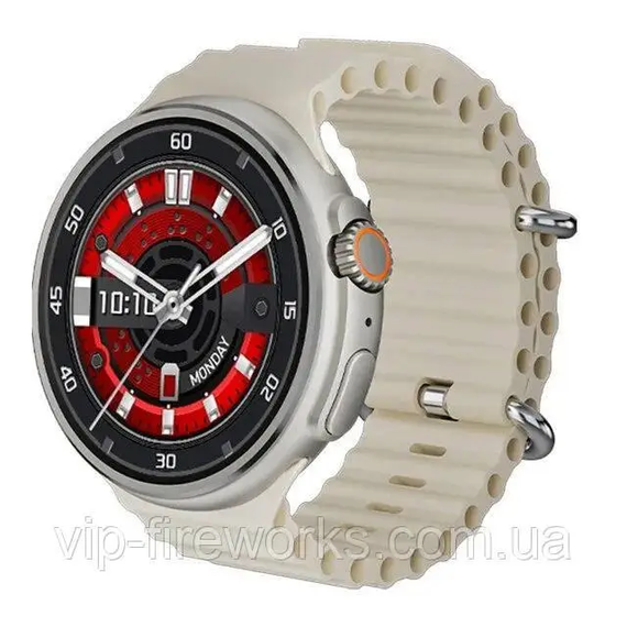 Смарт годинник круглий Smart Watch V3 ULTRA MAX-1.6дюймів-підтримка дзвінків, спортивні режими | Зображення 1