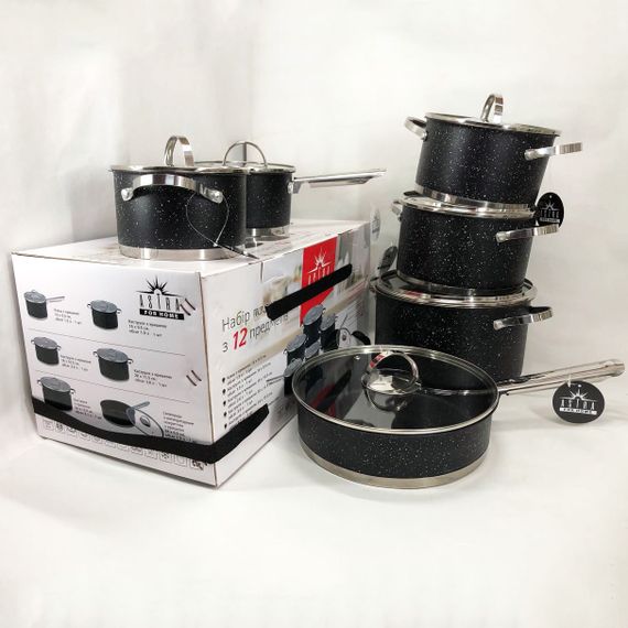 Набір посуду 12 предметів ZD-765 ASTRA A-2512