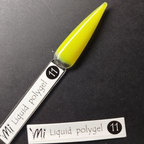 Наклейка на типсу (палитру) для жидкого полигеля Mi Color №11 (9 x 55 мм)