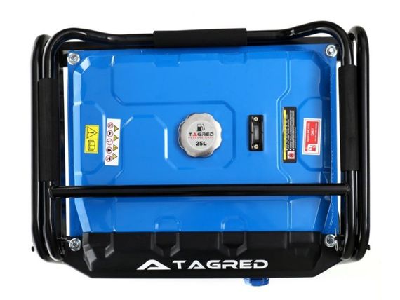 Бензиновий генератор Tagred 6,0/6,5 кВт, однофазний, ручний/електрозапуск (TA6500GKWX) | Зображення 1