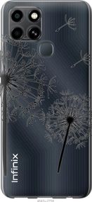 Чехол на Infinix Smart 6 Одуванчики "4642u-2758-17620"