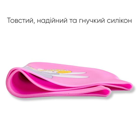 Детская Шапочка для плавания 8-12 лет Renvo Levico JR Розовый OSFM (1SC500-05) | Зображення 3