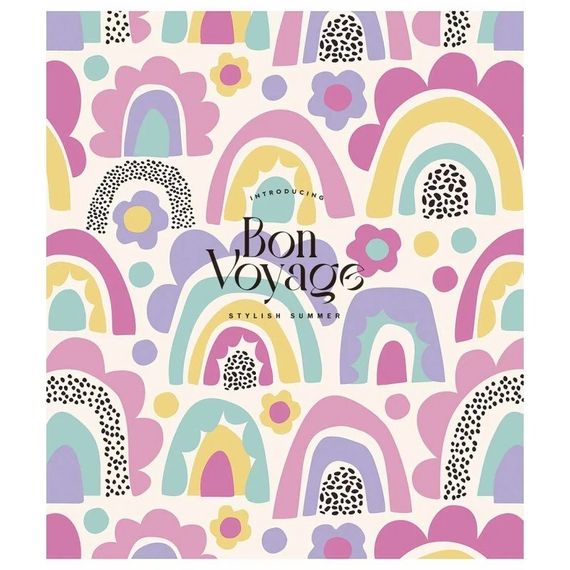 Зошит учнівський "Bon Voyage" 012-3206K-4 в клітинку, 12 аркушів