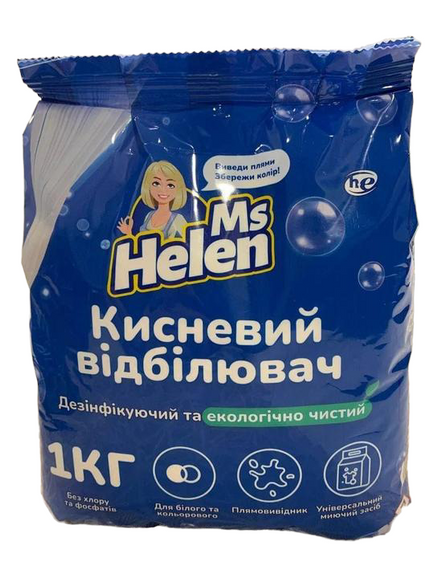 Кислородный отбеливатель Ms Helen 1 кг (4046723022017) | Зображення 2