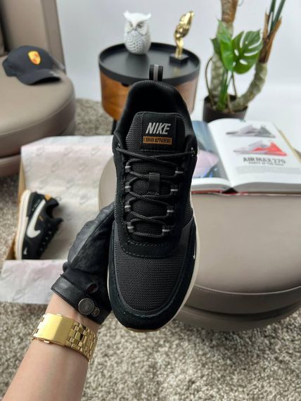 Мужские кроссовки Zoom “Lunar Apparent” Black Beige Gum , Вьетнам 42 26.5 | Зображення 5