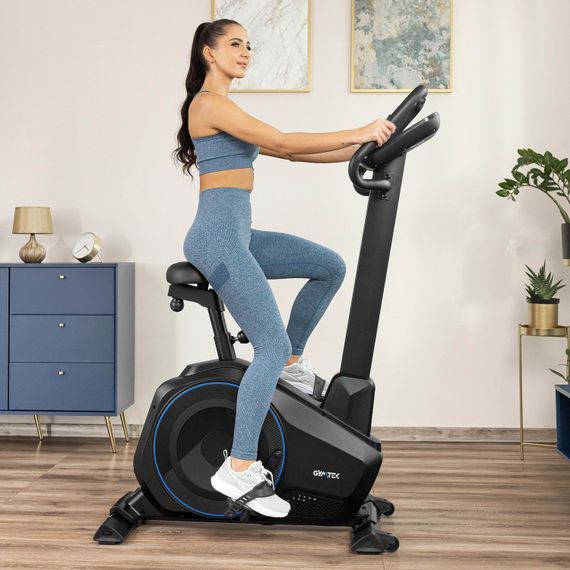 Велотренажер Gymtek XB6000 электромагнитный синий | Зображення 7