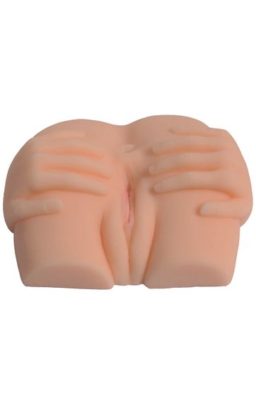 Мастурбатор Вагіна-Анус Delicate hand masturbator без вібрації тілесний Sex Aura | Зображення 7